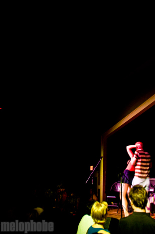 Daniel Johnston at Wonder Ballroom, September 3, 2009. Photo by Ian McNeil.