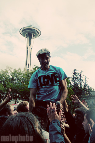 Bumbershoot 2009 - Day Three at Seattle Center, September 7, 2009. Photo by Mollyrose Sommer.