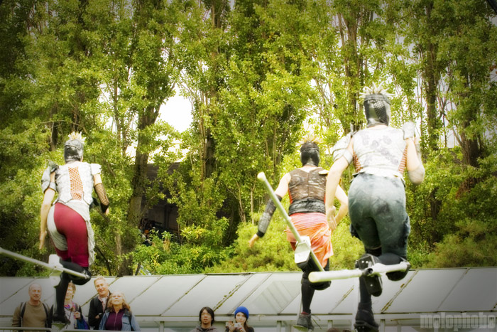 Flexion at Seattle Center, September 7, 2009. Photo by Nicole Kristek.