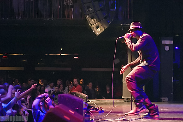 Talib Kweli at House of Blues, September 8, 2009. Photo by Ian Doreian.