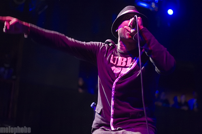 Talib Kweli at House of Blues, September 8, 2009. Photo by Ian Doreian.