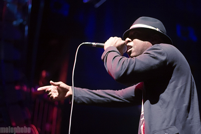 Talib Kweli at House of Blues, September 8, 2009. Photo by Ian Doreian.