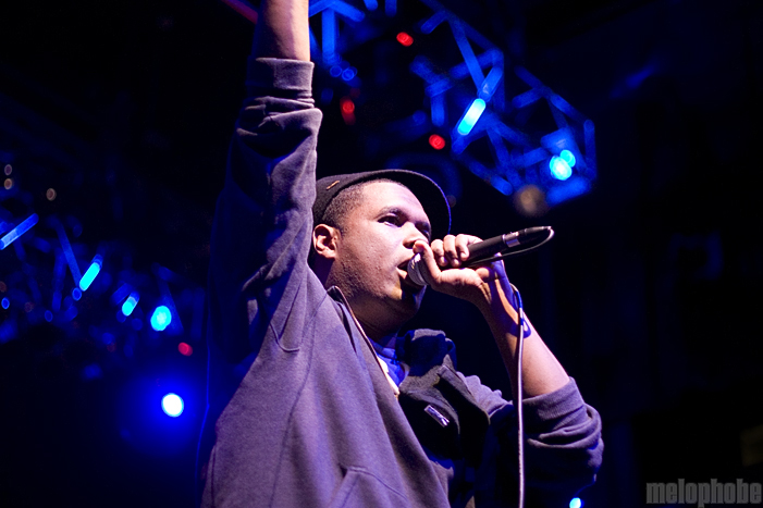 Jay Electronica at House of Blues, September 8, 2009. Photo by Ian Doreian.