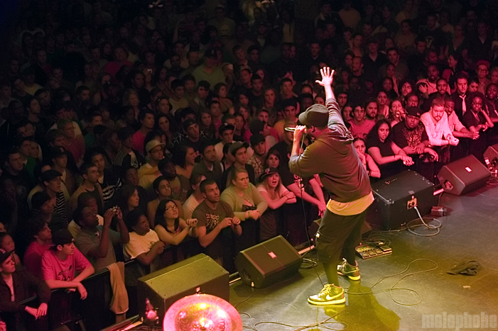 Jay Electronica at House of Blues, September 8, 2009. Photo by Ian Doreian.