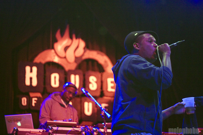 Jay Electronica at House of Blues, September 8, 2009. Photo by Ian Doreian.