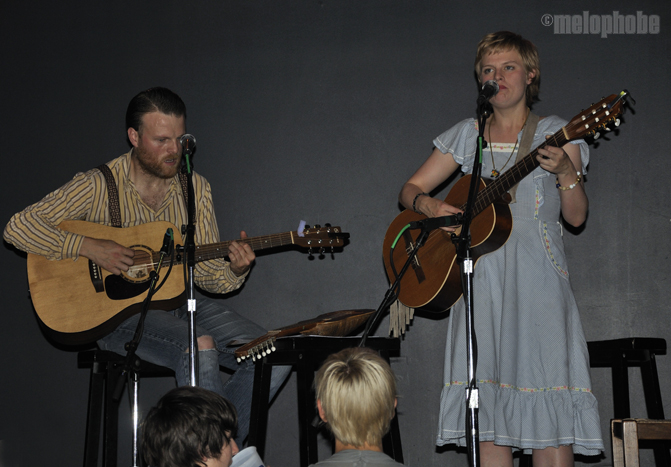 Olof Arnalds at The Crocodile, September 11, 2009. Photo by Cathleen Robertson.