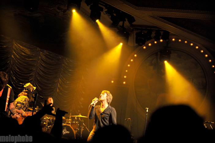 Paolo Nutini at Crystal Ballroom, September 14, 2009. Photo by Alice Falzone.