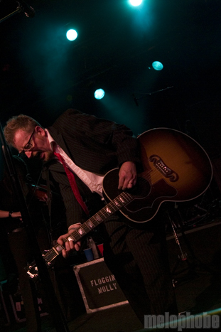 Flogging Molly at Roseland Theater, September 15, 2009. Photo by Jasper Croome.