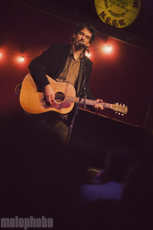 Slaid Cleaves at Mississippi Studios, September 15, 2009. Photo by Joshua Bean.