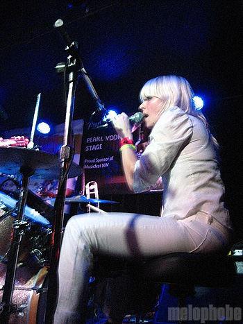 Tu Fawning at Berbati's Pan, September 17, 2009. Photo by Carrie Johnston.