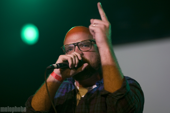 Brother Reade at Roseland Theater, September 17, 2009. Photo by Jasper Croome.