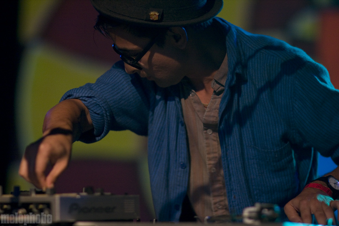 Brother Reade at Roseland Theater, September 17, 2009. Photo by Jasper Croome.