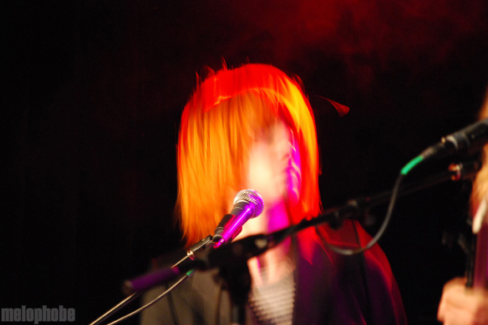 The Like at Wonder Ballroom, September 18, 2009. Photo by Colin McLaughlin.