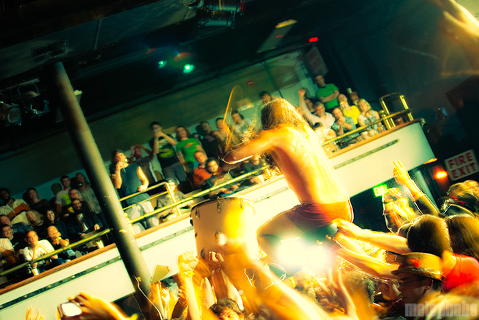 Monotonix at Roseland Theater, September 18, 2009. Photo by Bill Eckerson.