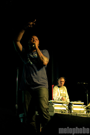 Pos at Roseland Theater, September 18, 2009. Photo by Bill Eckerson.
