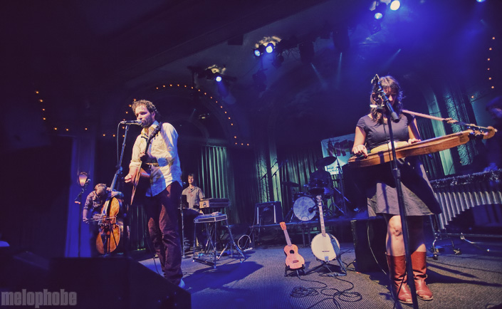 Blind Pilot at Crystal Ballroom, September 19, 2009. Photo by Joshua Bean.