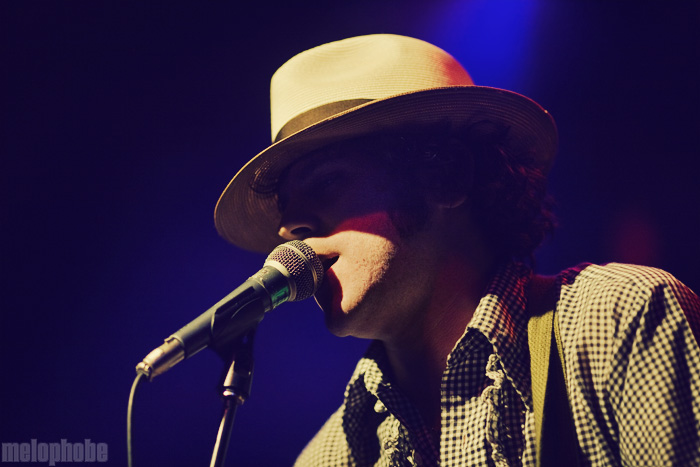 Langhorne Slim at Crystal Ballroom, September 19, 2009. Photo by Joshua Bean.