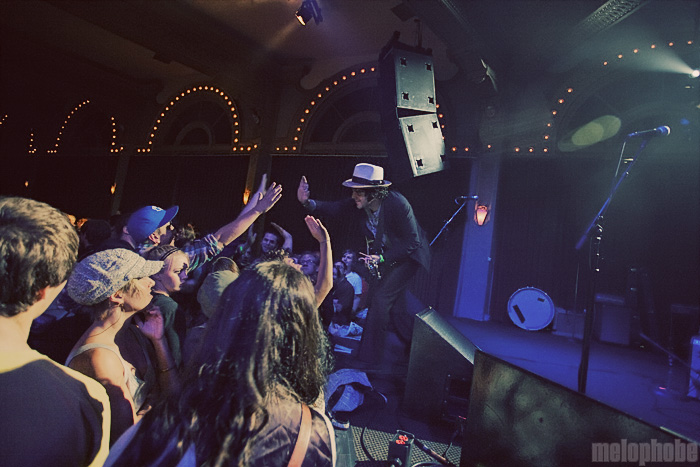 Langhorne Slim at Crystal Ballroom, September 19, 2009. Photo by Joshua Bean.