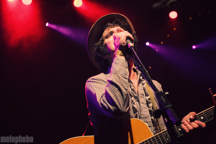 Langhorne Slim at Crystal Ballroom, September 19, 2009. Photo by Joshua Bean.