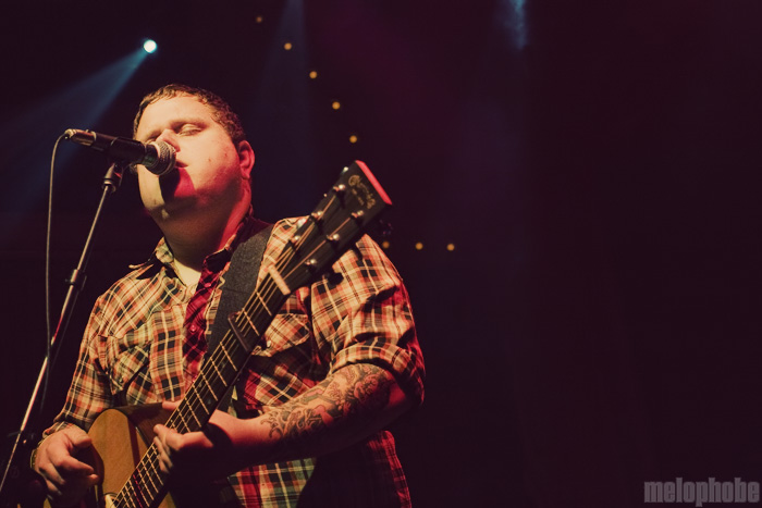 Austin Lucas at Crystal Ballroom, September 19, 2009. Photo by Joshua Bean.