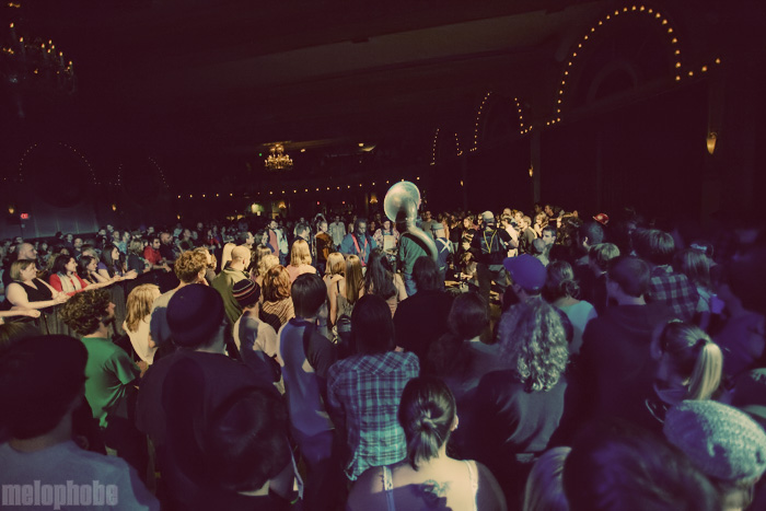 Blind Pilot at Crystal Ballroom, September 19, 2009. Photo by Joshua Bean.