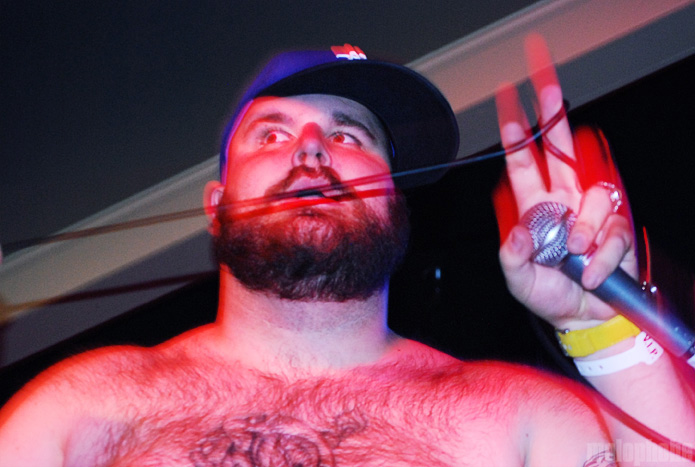 Fucked Up at Wonder Ballroom, September 19, 2009. Photo by Colin McLaughlin.