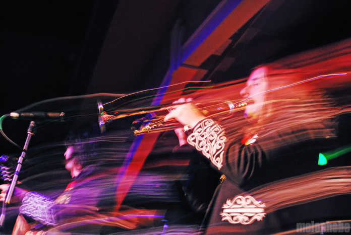 Mariachi el Bronx at Wonder Ballroom, September 19, 2009. Photo by Colin McLaughlin.