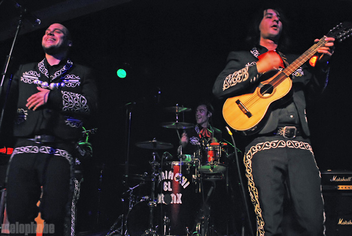 Mariachi el Bronx at Wonder Ballroom, September 19, 2009. Photo by Colin McLaughlin.