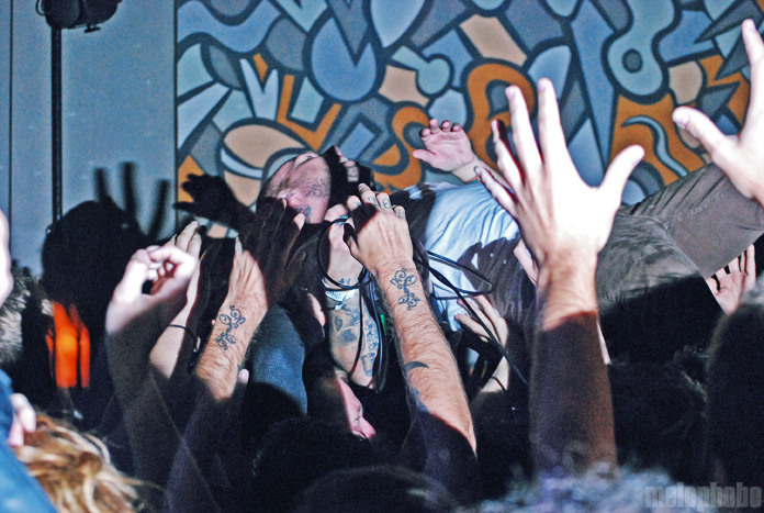 The Bronx at Wonder Ballroom, September 19, 2009. Photo by Colin McLaughlin.