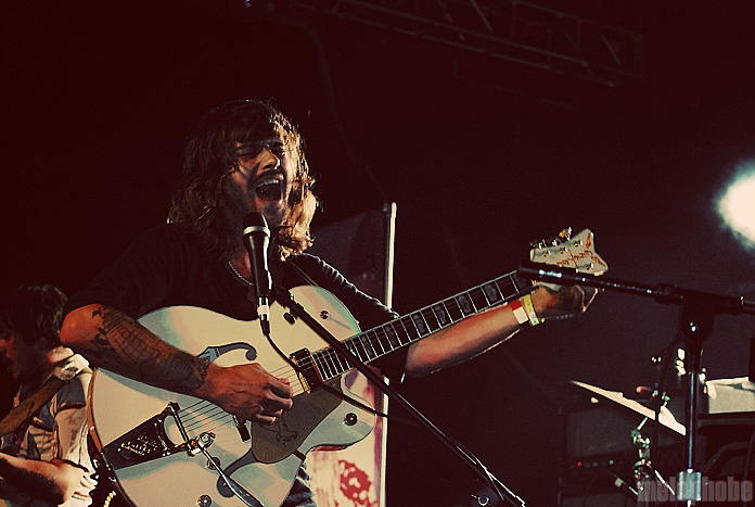 Portugal. The Man at Roseland Ballroom, September 19, 2009. Photo by Colin McLaughlin.