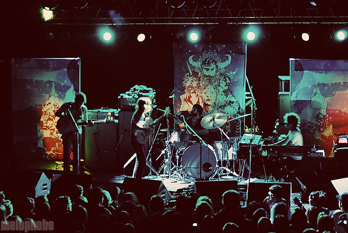 Portugal. The Man at Roseland Ballroom, September 19, 2009. Photo by Colin McLaughlin.