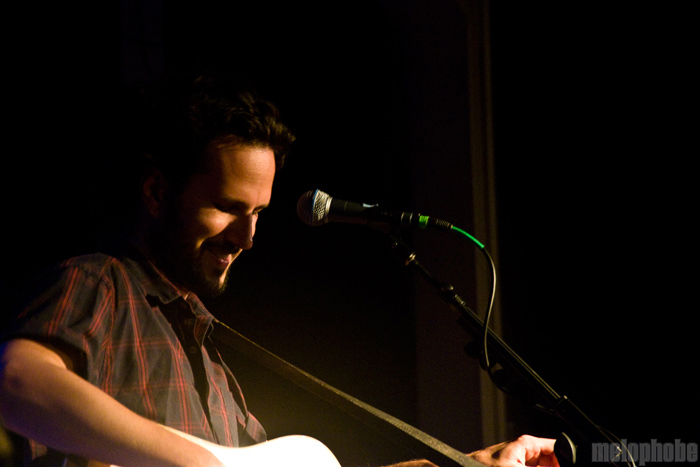 Mason Jennings at Wonder Ballroom, September 27, 2009. Photo by Ian McNeil.