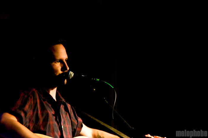Mason Jennings at Wonder Ballroom, September 27, 2009. Photo by Ian McNeil.