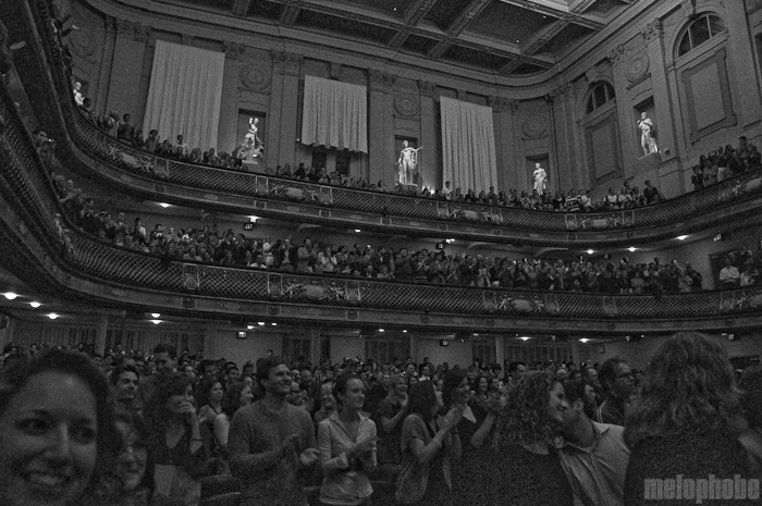 Ben Folds and The Boston Pops at Symphony Hall, October 2, 2009. Photo by Chris Barth.