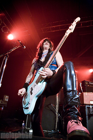 Nashville Pussy at Showbox SoDo, October 2, 2009. Photo by Jill Rachel Evans.
