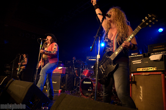 Nashville Pussy at Showbox SoDo, October 2, 2009. Photo by Jill Rachel Evans.