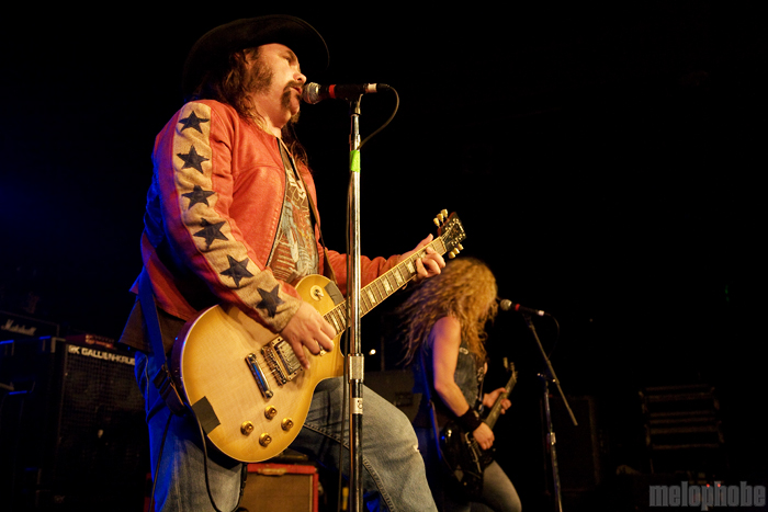Nashville Pussy at Showbox SoDo, October 2, 2009. Photo by Jill Rachel Evans.