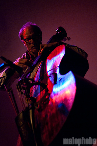 Glen Moore at Holocene, October 7, 2009. Photo by Bill Eckerson.