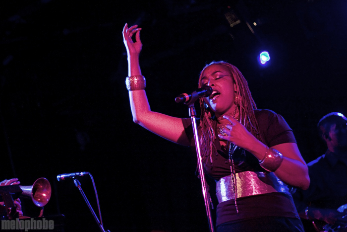 Zap Mama at Paradise Rock Club, October 12, 2009. Photo by Beth Freeman Doreian.