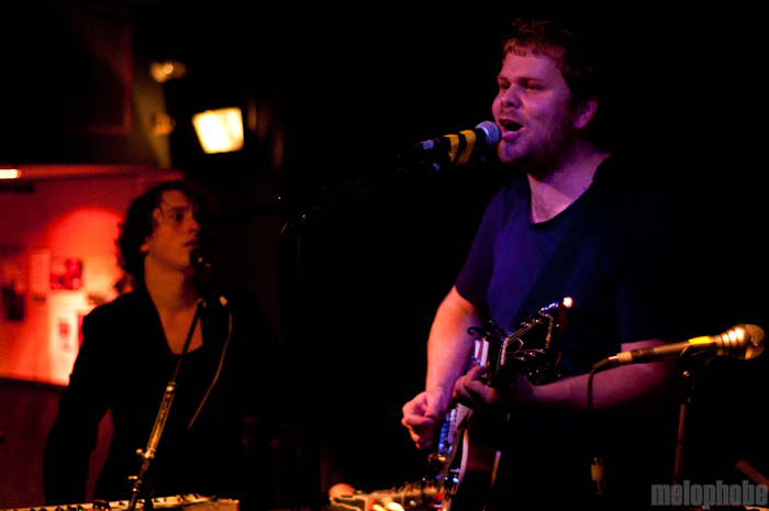 Loney Dear at Great Scott, October 14, 2009. Photo by Chris Barth.