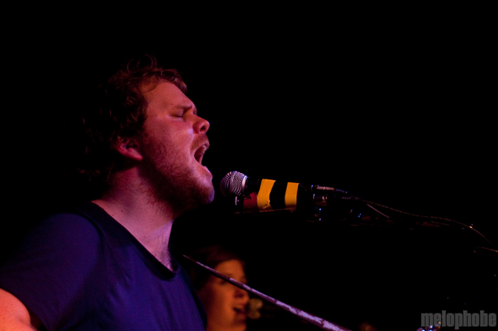 Loney Dear at Great Scott, October 14, 2009. Photo by Chris Barth.