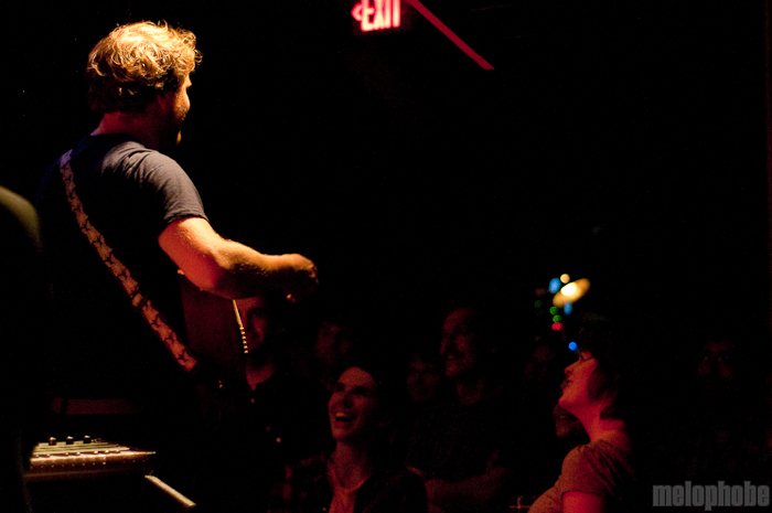 Loney Dear at Great Scott, October 14, 2009. Photo by Chris Barth.