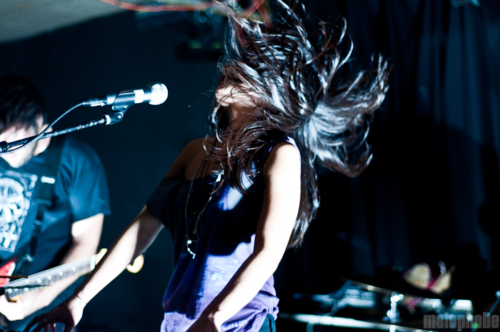 Asobi Seksu at Great Scott, October 14, 2009. Photo by Chris Barth.