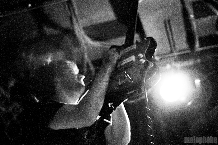 Asobi Seksu at Great Scott, October 14, 2009. Photo by Chris Barth.