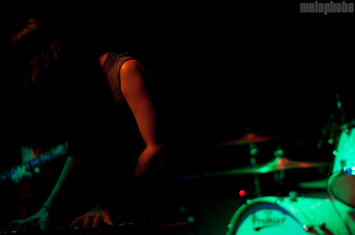 Asobi Seksu at Great Scott, October 14, 2009. Photo by Chris Barth.