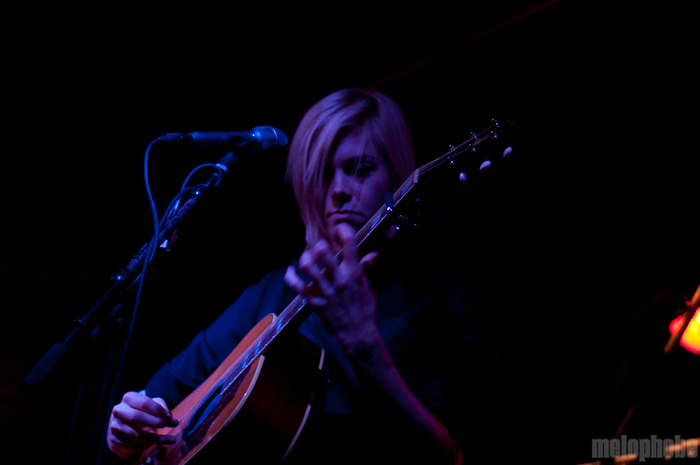 Anna Ternheim at Great Scott, October 14, 2009. Photo by Chris Barth.
