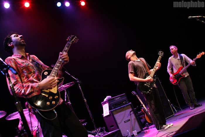 Sunny Day Real Estate at Paramount Theatre, October 16, 2009. Photo by Katie Gregory.