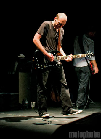 Sunny Day Real Estate at Paramount Theatre, October 16, 2009. Photo by Katie Gregory.