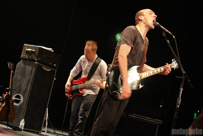 Sunny Day Real Estate at Paramount Theatre, October 16, 2009. Photo by Katie Gregory.