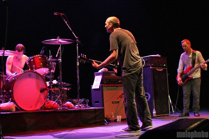 Sunny Day Real Estate at Paramount Theatre, October 16, 2009. Photo by Katie Gregory.